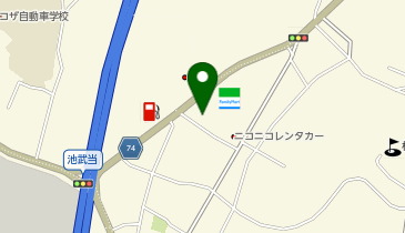 島袋ボクシングジムの地図画像