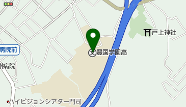 豊国学園食堂坪根商店の地図画像