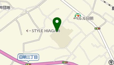 日明放課後児童クラブの地図画像