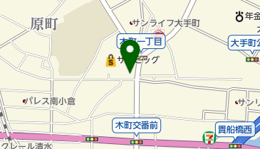 monobank 小倉店の地図画像