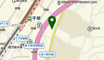 福岡市役所 地域包括支援センター 東第5いきいきセンターふくおかの地図画像