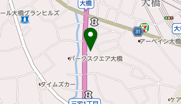 大橋マッサージの地図画像