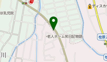 ペットサロンピーチの地図画像