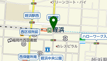 福岡市役所 地域包括支援センター 西第1いきいきセンターふくおかの地図画像