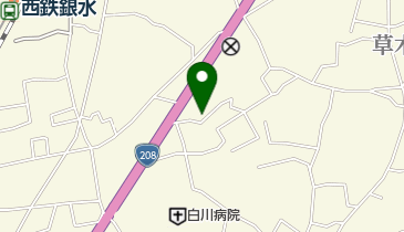 ひらの美容室の地図画像