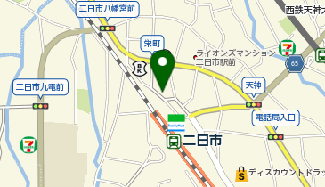 整骨院なかのの地図画像