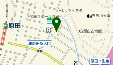 ワタナベ薬局原田店の地図画像