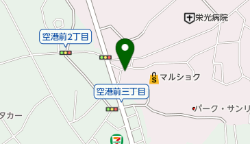 マルショク空港東店 旬華の地図画像