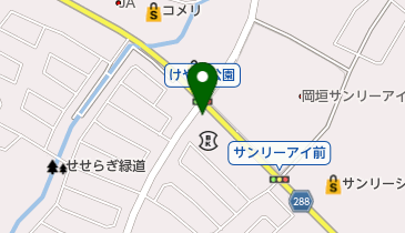 サンワ調剤薬局岡垣店の地図画像