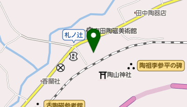 渓山窯の地図画像