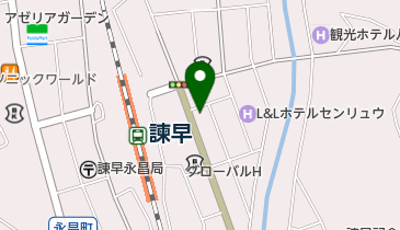 長崎県県央振興局 税務部 納税課の地図画像