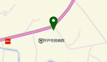 ひらど中央薬局の地図画像