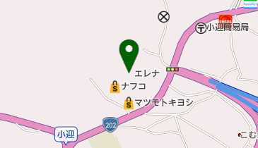 ベーカーシェフ西海店の地図画像