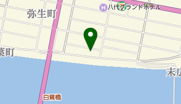 テレビやつしろ株式会社の地図画像