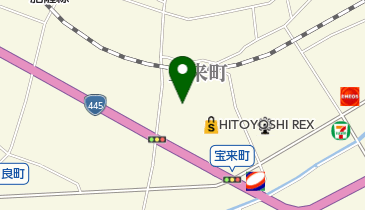 シロヤのクリーニング マルショク人吉店の地図画像