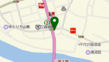 江上薬局大橋通の地図画像