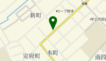 イズミ化粧品店の地図画像