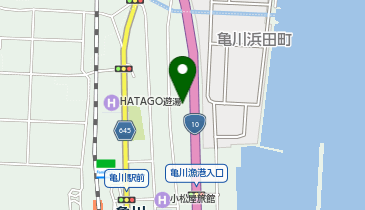 タックルベリー別府亀川10店の地図画像