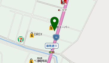 有限会社スズキ販売延岡 別府店の地図画像