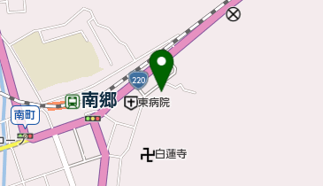 バンパーのイシザキの地図画像