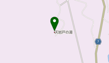 天岩戸温泉茶屋の地図画像