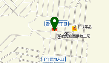 進学塾MUGEN 西伊敷校の地図画像