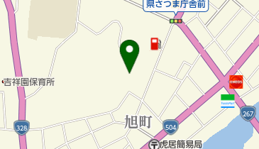 花の花丸Aコープ店の地図画像