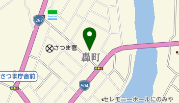 北薩森林管理署の地図画像