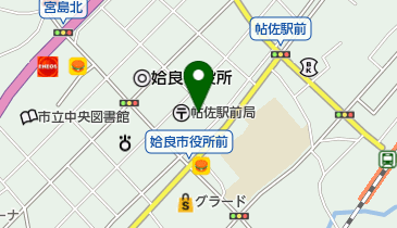 華道さくらの地図画像