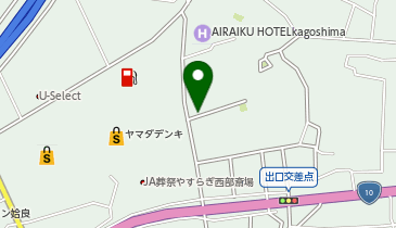 ヘアメーククルールの地図画像