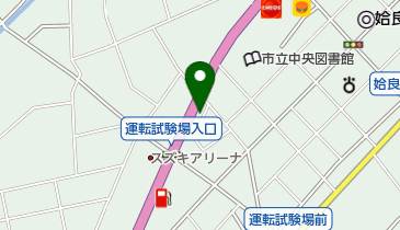 理容ふくおかの地図画像