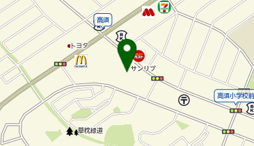 パレットプラザサンリブ高須店の地図画像