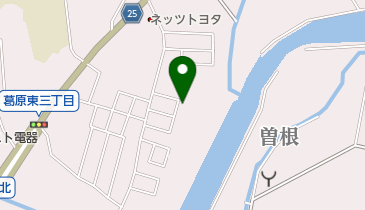 ダスキン葛原トータルグリーンの地図画像