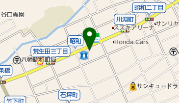 昭和町調剤薬局の地図画像