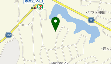 春日市 塚原台公民館の地図画像