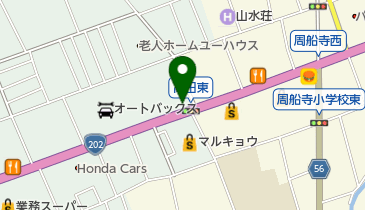 やまべ整骨院の地図画像