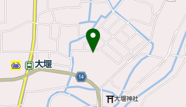 沖塾の地図画像