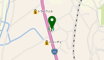 コインランドリーひまわり田川店の地図画像