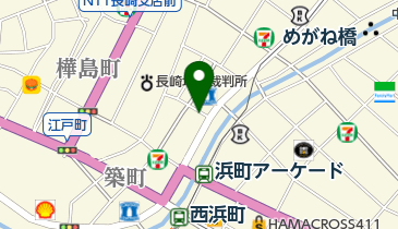 DogBox 中央橋店の地図画像