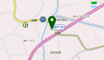 靴のテヅカ飛田店の地図画像