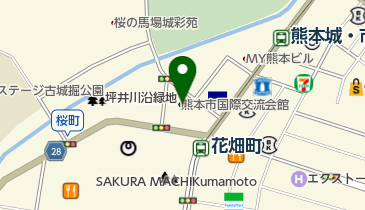 九州地方環境パートナーシップオフィスEPO九州の地図画像