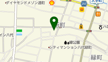 社団法人熊本県建設業協会八代支部の地図画像