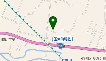 玉稲開発の地図画像