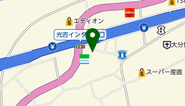 福祉リース・レンタカー大分の地図画像