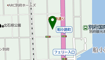てったこ別府店の地図画像