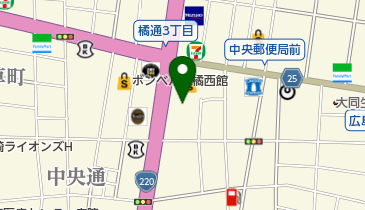 アヴァンセの地図画像