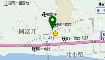 穴見モータースの地図画像