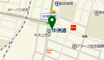 ヘアーラウンジソプラの地図画像