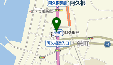 砂畑金物店の地図画像