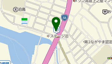 美容室福山の地図画像